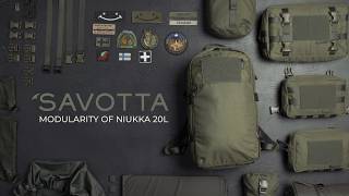 Modularity of Niukka 20L - versatility and modding options
