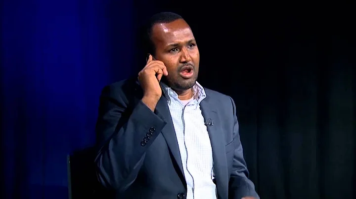 Jamal Osman speaks to al-Shabaab spokesman Sheikh Ali Dheere