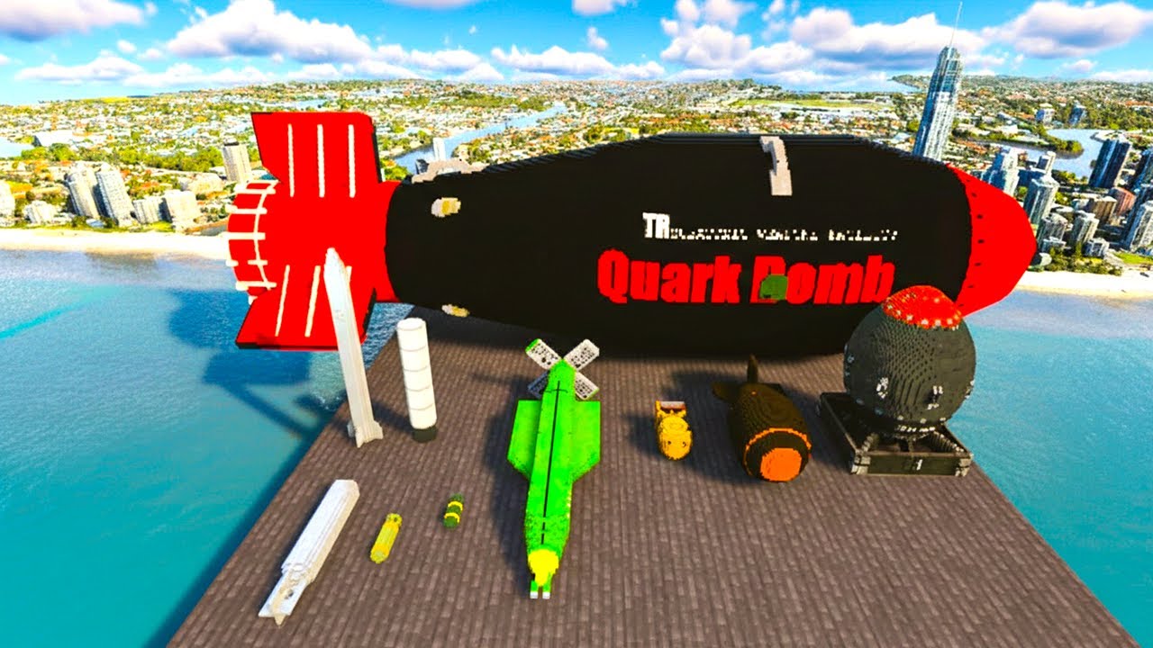 Testing Every Bomb Size | Small to Mega Explosions in Gold Coast City |  Teardown