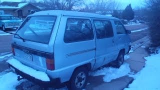 1989 Toyota Van 4x4