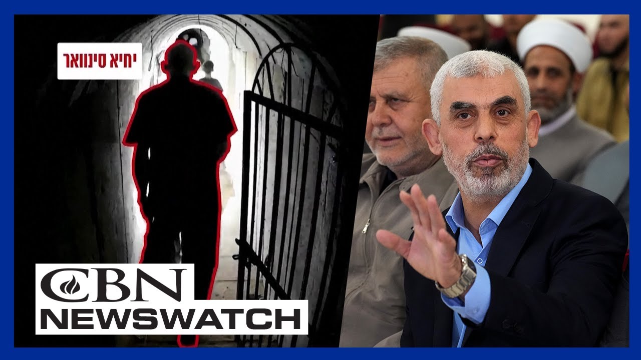 ⁣Closing In? IDF Video Shows Hamas Leader in Hiding | CBN NewsWatch - February 14, 2024