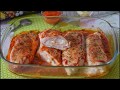 Pechugas de pollo RELLENAS y  al HORNO - Fáciles y deliciosas