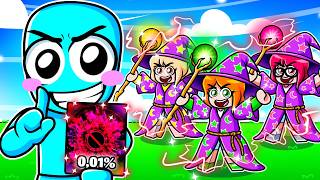 Me Hice pasar por NOOB, Luego Compre el HECHIZO LEGENDARIO en Roblox Se Un Mago...