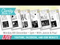 Clarity Social TV - Monday 8th December 2025 - 2pm