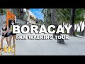 Boracay full walking tour from Station 1 to 3 | 5KM walk | 4K | Walking Tour Philippines