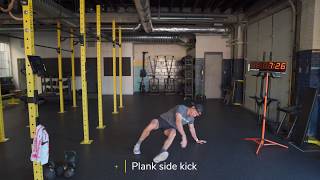 plank side kick