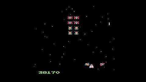 GALAGA =+ ATARI XL / XE / 5200 = DEMO REVIEW