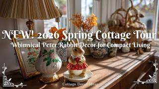 NEW! 2026 Spring Cottage Tour | Whimsical Peter Rabbit Decor for Compact Living screenshot 4