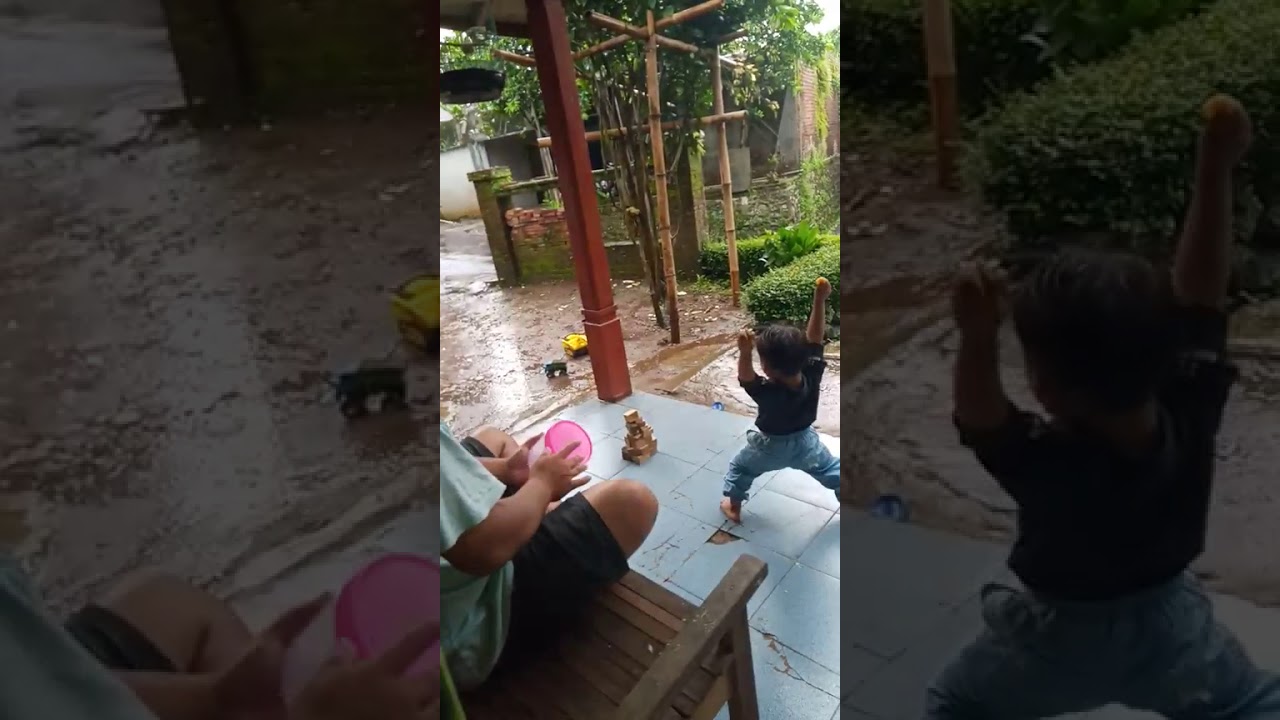 History wa anak kecil joget ledek - YouTube