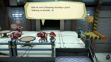 Paper Mario: Color Splash Walkthrough (Wii U) - Fort Cobalt - Boss: Ludwig - Part 20