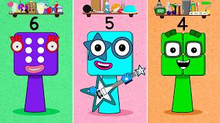 OH WOW !! I Made Sprunki Four, Five, Six From Numberblocks #sprunki #numberblocks #incredibox