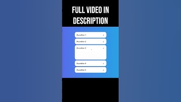 Accordion Menu with React & Tailwind #tailwindcss #react #reactfrontend #webdevelopment  #coding #js