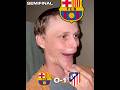 SEMIFINAL HOJE Barcelona vs Atlético de Madrid ⚽🔥