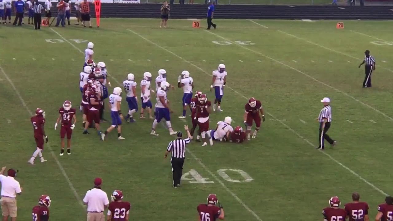 2018 Spiro Bulldogs vs Hartshorne Miners school 2015