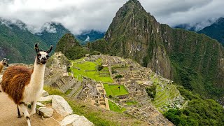 Touring Machu Picchu, Peru