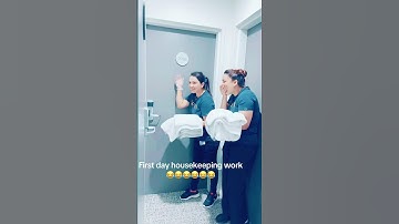 First day House keeping 💸🤣#housekeeping #housekeepingjobs #nepaliinhousekeepingworkineurope