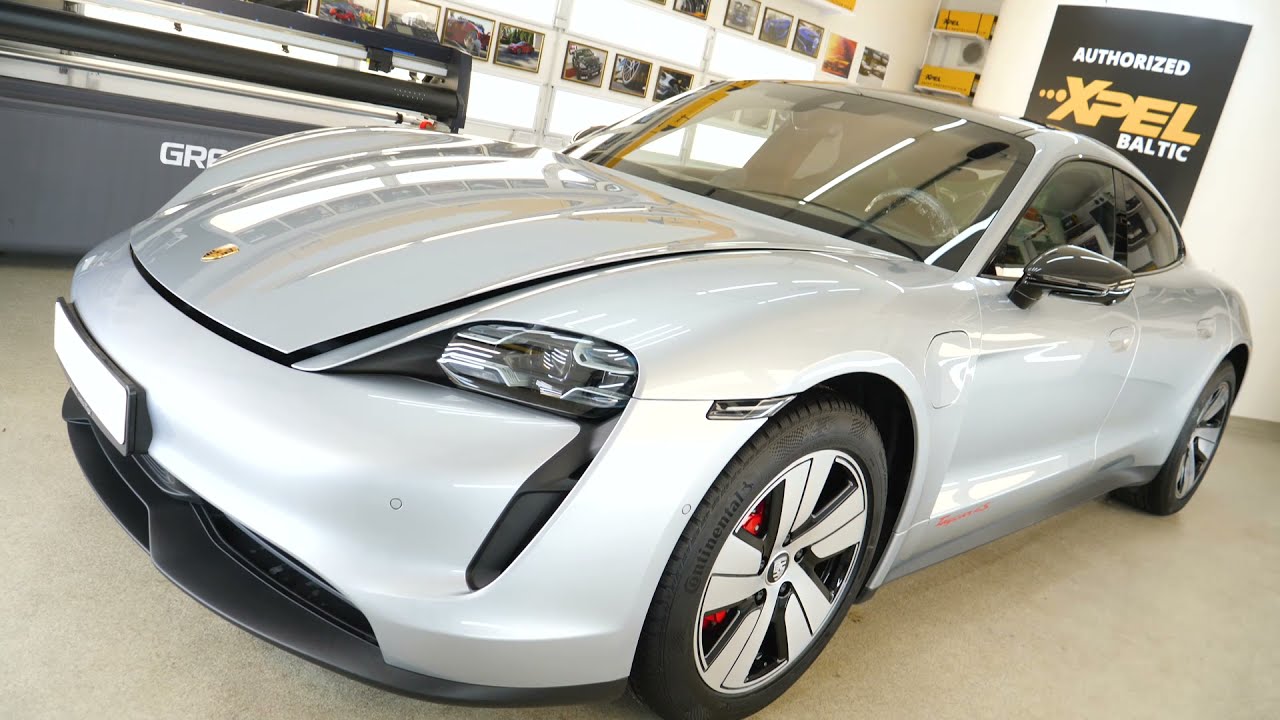 Porsche Taycan 4S PPF + Ceramic ( Xpel - Latvia )