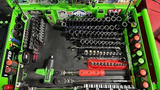 U.s General Harbor Freight 5 Drawer Tool Cart Tour Toyota Technician