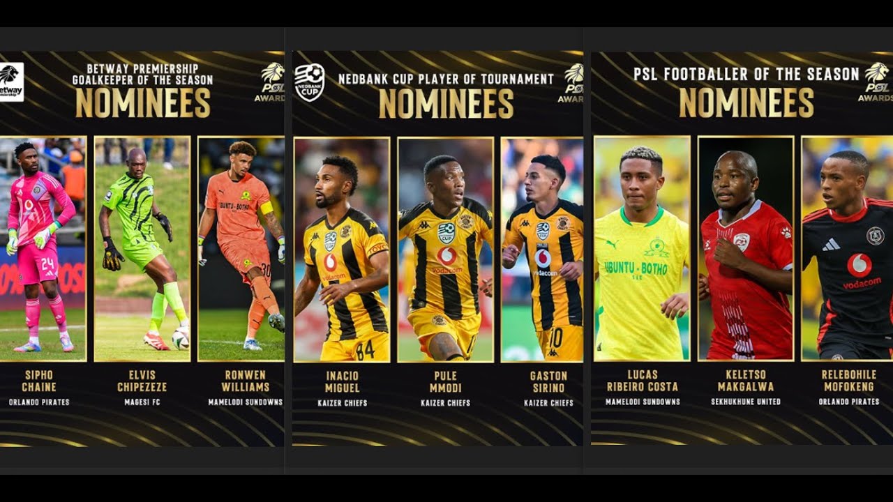 The Nominees For The 2024/2025 PSL Awards Will Be Announced 