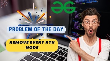 Remove every kth node | Linked List | gfg potd today  | Problem of the Day | Python code #day51