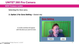 ClearOne UNITE 260 Pro New Features Firmware Update Training screenshot 5