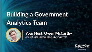 Famous Building a Government Data Science Team Wealth