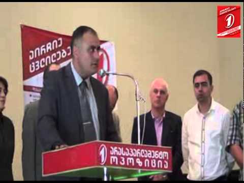 გიორგი მოსიაშვილის მიმართვა პრეზენტაციაზე