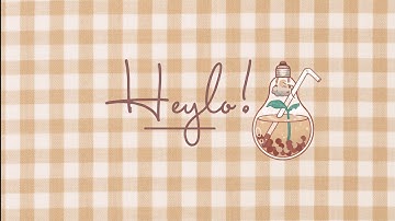 CUTE BROWN INTRO AND OUTRO TEMPLATE Part 2 | No Text | Art Neisa