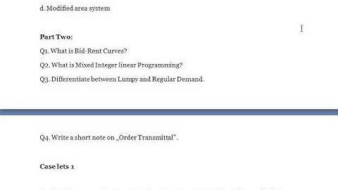 Business Logistics@ - . What is Mixed Integer linear Programming?