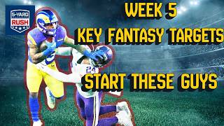 The Week 5 Fantasy Football Survival Guide | Waiver Wire & Trades