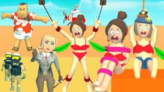 Rescue Agent 3D - Game All Levels with Best Moments Very Satisfying Gameplay screenshot 1