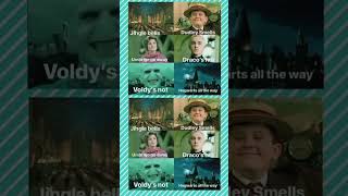 Harry Potter Christmas Meme 🎄 | “Jingle Bells, Dudley Smells” Hogwarts Edition 😂#harrypotter#shorts🤣