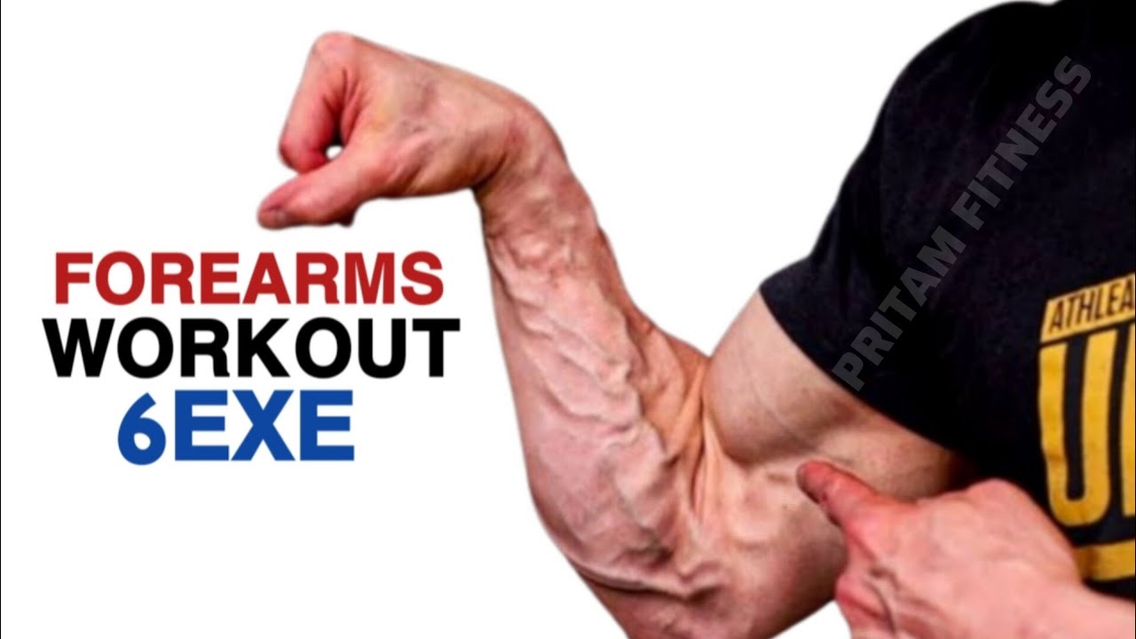 6 BEST Exercises for Bigger Forearms workout - YouTube