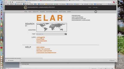 Language Documentation Dissemination