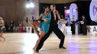 Roger Romero & Arismel Naya - American Cha Cha I Grand National Dancesport Championships 2023