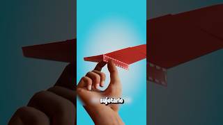 Cómo hacer un avión de papel 😱✈️