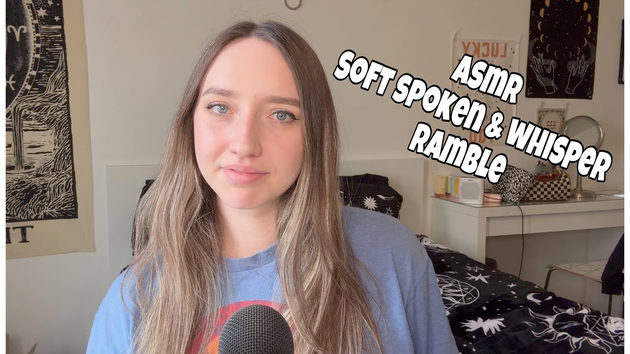 ASMR Soft Spoken and Whispered Ramble 🎧