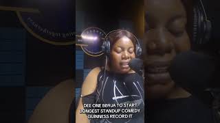 DEE ONE BB9JA TO STARTLONGEST STANDUP COMEDY GUINNESS RECORD IT #news #newsupdate  #update #bbnaija