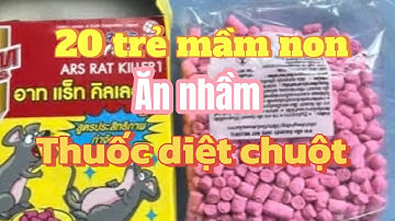 20 trẻ mầm non cấp cứu nghi do ăn nhầm thuốc diệt chuột