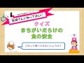 【妊婦さんに知ってほしい】クイズ「まちがいだらけの食の安全」（たべしず動画）