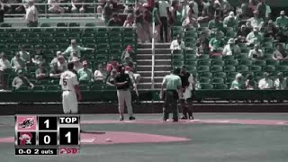 Akron's Mejia opens scoring with first homer of game