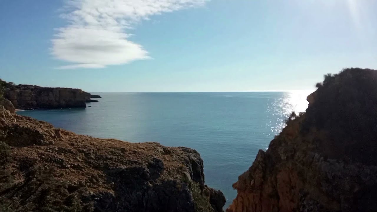 Albufeira - Praia do Castelo, Praia da Fraternidade e Praia da Maré das Porcas.