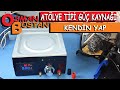 LABORATUVAR TİPİ GÜÇ KAYNAĞI YAPIMI - PROFESYONEL - KISA DEVRE KORUMALI - 0-35 V 20 A - POWER SOURCE