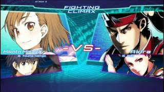 Dengeki Bunko Fighting Climax Misaka Mikoto 3 Playstation Vita