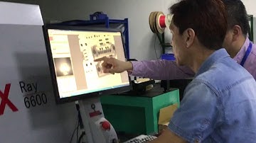 X Ray inspection Machine X-6600 Training for PCB BGA Voids Solder Joint X-Ray Scan