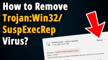 How to Remove Trojan:Win32/SuspExecRep.A!cl? [ Easy Tutorial ]
