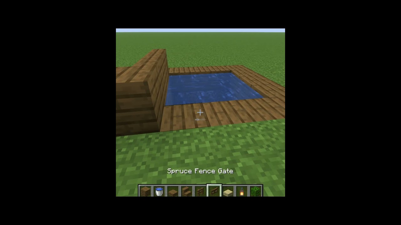 Perfect Minecraft Well in 60 Seconds!