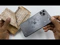 How to repair cracked iphone 11 pro max  cmo reparar el iphone 11 pro max destruido vidrio trasero