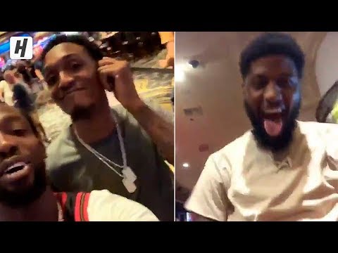 Paul George & Clippers Team React to Kawhi's Decision & Trade!