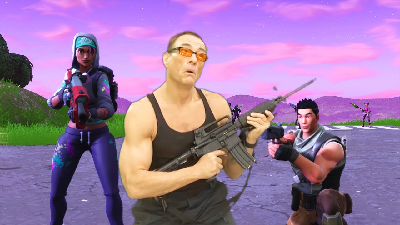 When JCVD Tries Fortnite